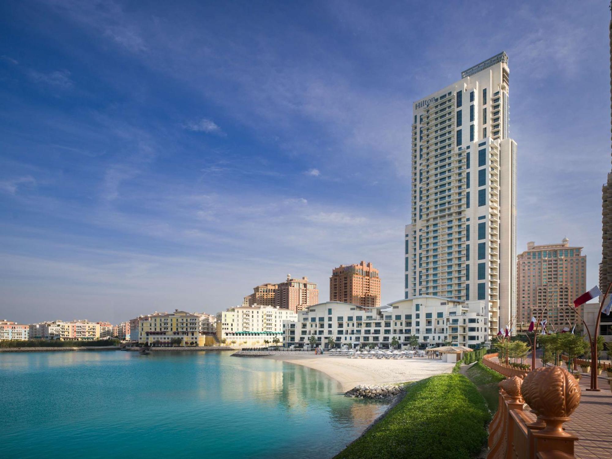 Hotel Hilton Doha The Pearl Esterno foto The View